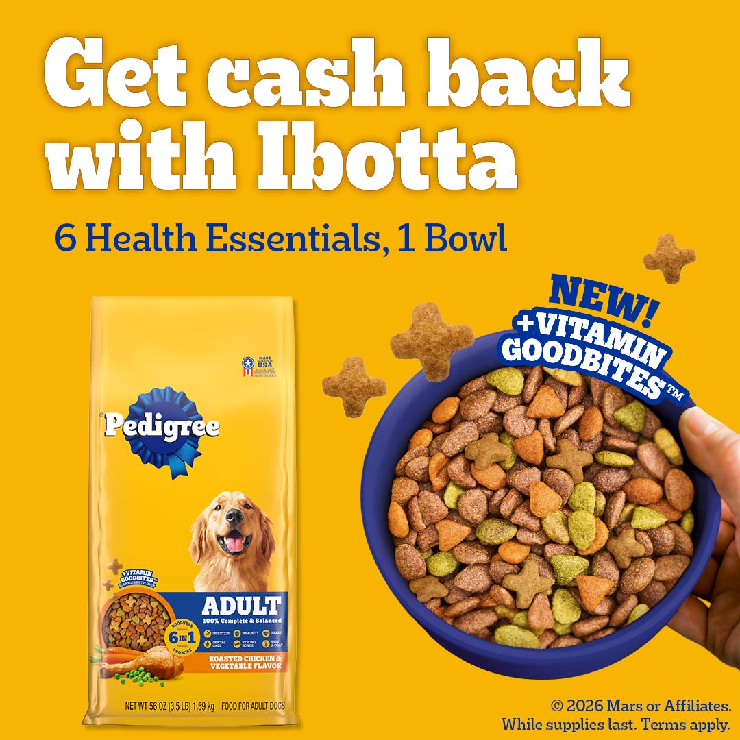 Find PEDIGREE® on Ibotta